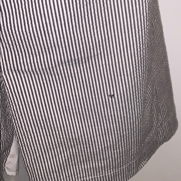 Banana Republic Blue and White Striped Dress - Picture 4 of 5